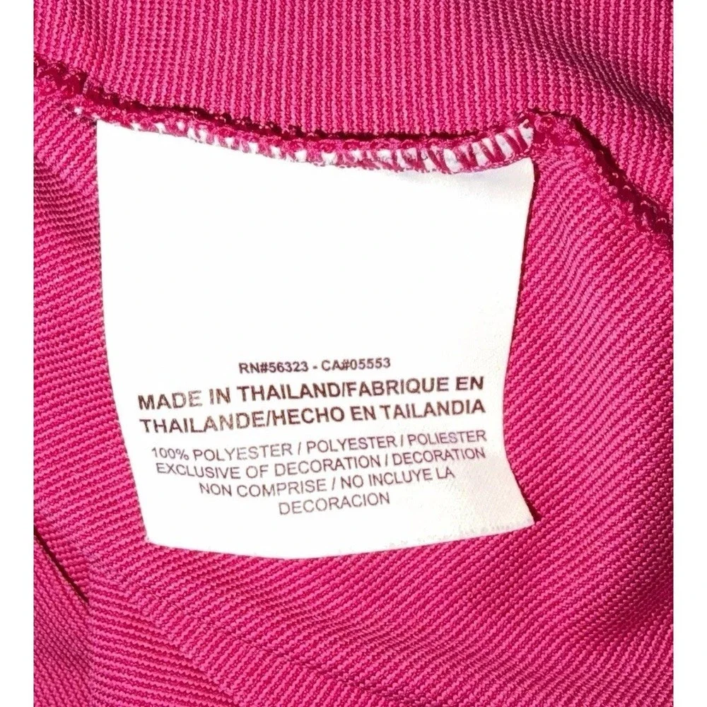 Nike Golf Zonal Cooling Shirt Womens Medium Pink Polo Dri Fit‎ Short Sleeve